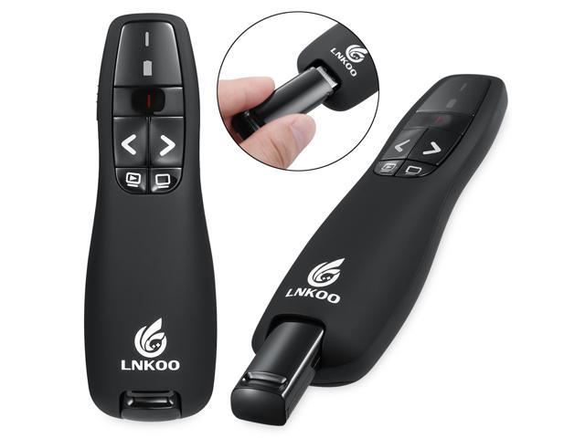 2.4ghz wireless presenter control clicker with usb for mac works on led or lcd screen?